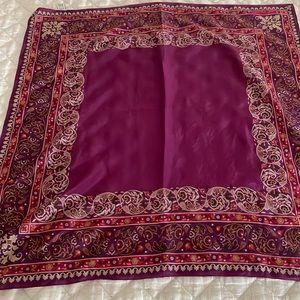 Oscar de La Renta silk scarf